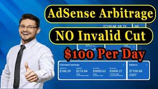 AdSense Arbitrage New Method (NO Invalid Cut) Adsense Loading 100% Safe