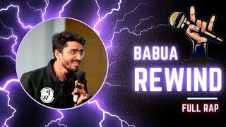 Babua Rewind: Udaan Batch's Epic Journey with Ritik Sir. | Rap by Anand Nawab.