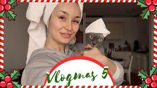 VLOGMAS  Ziua 5  Nubi la baita si la spa  DIY globuri 