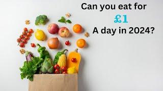 Can you eat for £1 a day in 2024| Frugal living