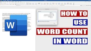 Word Count in Word | Everything you need to know | Microsoft Word Tutorial