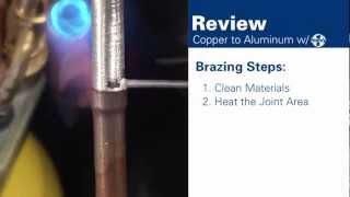 How to Braze Aluminum to Copper