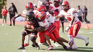 Dunbar Crimson Tide vs HD Woodson 2024 on their homecoming : In The Trenches Football