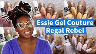 Essie Gel Couture Regal Rebel Nail Polish Swatch and Review | Nicole Loves Nails