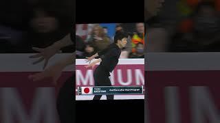 宇野&鍵山 Shoma&Yuma | ワールド2024 #Shorts