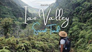 IAO Valley - Not So Much of a Secret Trail Hike | Cinematic Vlog 2021 | Maui, Hawaii