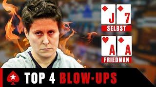 VANESSA SELBST'S Top Blow-Ups ️ Best Poker Moments ️ PokerStars