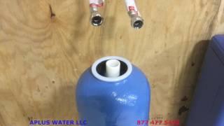 Fleck 5600 General Water Softener Installation and Programming Video