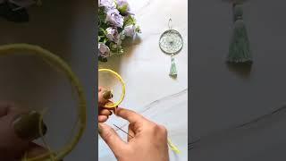 diy dream catcher/ keychain diy / car hanging diy