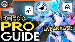 PRO OVERWATCH 2 ECHO GUIDE! ECHO GAMEPLAY! - HOW TO PLAY ECHO + ABILITIES