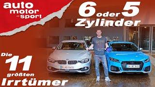 Die 11 größten Irrtümer zu Fünf-  und Sechszylindern - Bloch erklärt #82 | auto motor & sport