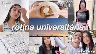 ROTINA UNIVERSITÁRIA completa! Uma NOITE + um DIA comigo! [ ta muito legal, eu juro! ] ft. meu namo