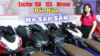 "đầu năm" Giá Xe Exciter 150 , Exciter 155 , Winner X 2/2025 Ưu Đãi Lì Xì