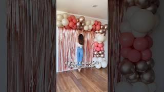 Decoración de cumpleaños sorpresa  #decoracionesglobos #tornaglobos #cumpleaños