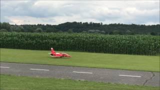 Synchronflug der Klagenfurter EDFler