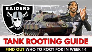 Raiders Tank Rooting Guide For NFL Week 14