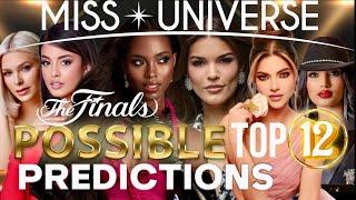 FINAL TOP 12 PREDICTION MISS UNIVERSE 2024 COMPETITION (SECOND HOT PICK)