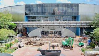 EPCOT Test Track September 2024 Construction Update - Canopy Removed & More | Walt Disney World