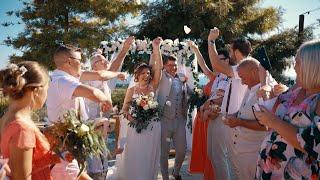 Laura + Alex // Short Film at the beautiful rustic Liopetro Wedding Venue, Cyprus