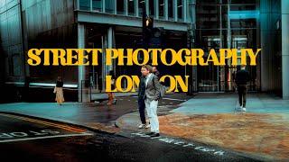 Relaxing 28 Minutes of POV Street Photography in London (4K MOODY POV)