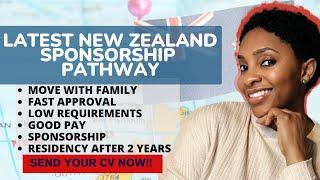 Get Sponsorship Jobs in New Zealand  in 2024