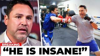 Oscar De La Hoya FIRST WORDS After Training With Manny Pacquiao