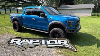 A 2019 Ford Raptor Stopped  in to the Zacpac garage. WALK AROUND!