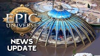 Universal Epic Universe News Update — EFFECTS OF HURRICANE, NEW STRUCTURES, & CONSTRUCTION PROGRESS