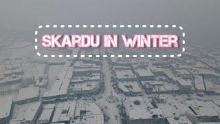 Winter In Skardu | Drone Video of Skardu Valley in Winter