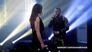 Jason Derulo featuring Jordin Sparks "Vertigo"  Live @ Walmart Soundcheck