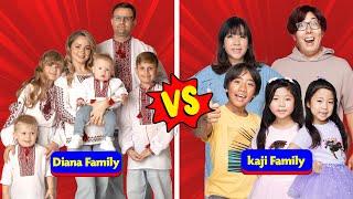 Kids Diana Show Family VS Ryan's World Family (Real Name and Ages) 2024