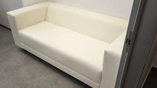 Мягкая мебель на заказ. Диван в зубную клинику. Handmade sofa.