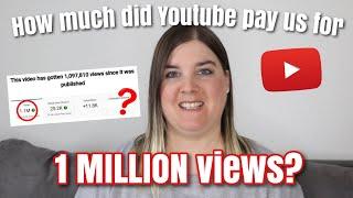 How Much Money Youtube Paid Us For 1 Million Views?! Realistic Revenue For A Viral Video