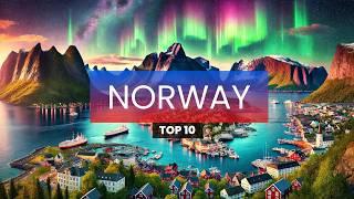 Topp 10 mest fantastiske steder å besøke i Norge! - Reiseguide 4K