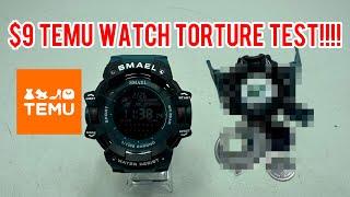 $9 TEMU watch is INDESTRUCTIBLE!!!!!!!!!!