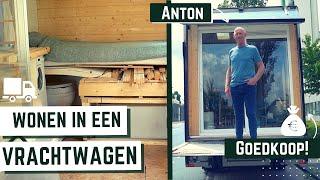 Dit is het ALTERNATIEF!? Wonen in een vrachtwagen!