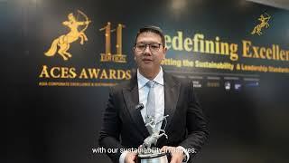 11th ACES Awards | Top Sustainability Advocates in Asia | Coca-Cola Europacific Aboitiz Philippines