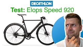 Test: Vélo Décathlon Elops Speed 920