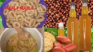 Traditional Cold-Pressed Groundnut Oil Making & How to Make Crispy Kuli Kuli at Home