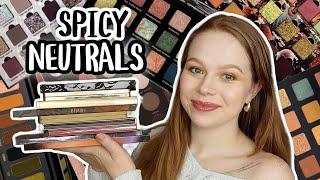 The BEST Spicy Neutral Indie Eyeshadow Palettes