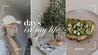 wieder mit Joggen anfangen & neue Rezepte testen | DAYS IN MY LIFE