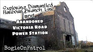 Exploring Abandoned Victoria Power Station and Dismantled Harbour Line, Kirkcaldy (Directors Edit)