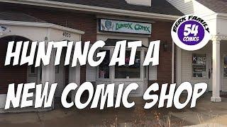 Hunting Comic Books at a New Shop | Berkfamily54comics