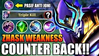 THIS HERO IS TOTALLY COUNTERING ZHASK!! ZHASK TOP 1 GLOBAL 2022 GAMEPLAY TUTORIAL MOBILE LEGEND