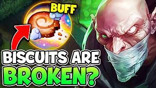 WHY THIS BUFF TO BISCUITS IS ACTUALLY HUGE FOR SINGED! (INSANE HEALTH REGEN)