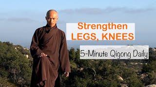 STRENGTHEN Legs, Knees | 5- Minute Qigong: Slap Two Knees