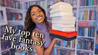 my TOP TEN favourite YA fantasy books/series ️‍️ | 2020