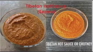 Tibetan Hot Sauce (Sepen)~ Momo Hot Sauce ~ Chutney. #tibetan #tibetanvlogger #gangtok #food #foodie