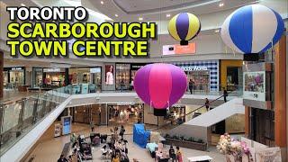 [4K]  STC | Scarborough Town Centre Shopping Mall Walking Tour | Toronto Ontario Canada