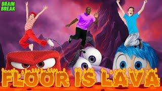 Emotions Floor Is Lava Game | Dance & Exercise | Brain Break for Kids | Kids Videos For Kids